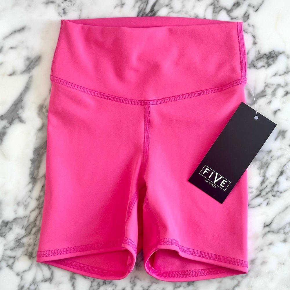 FIVE the label- Dancewear Everyday Shorts 3", Rosy, Size 6/7